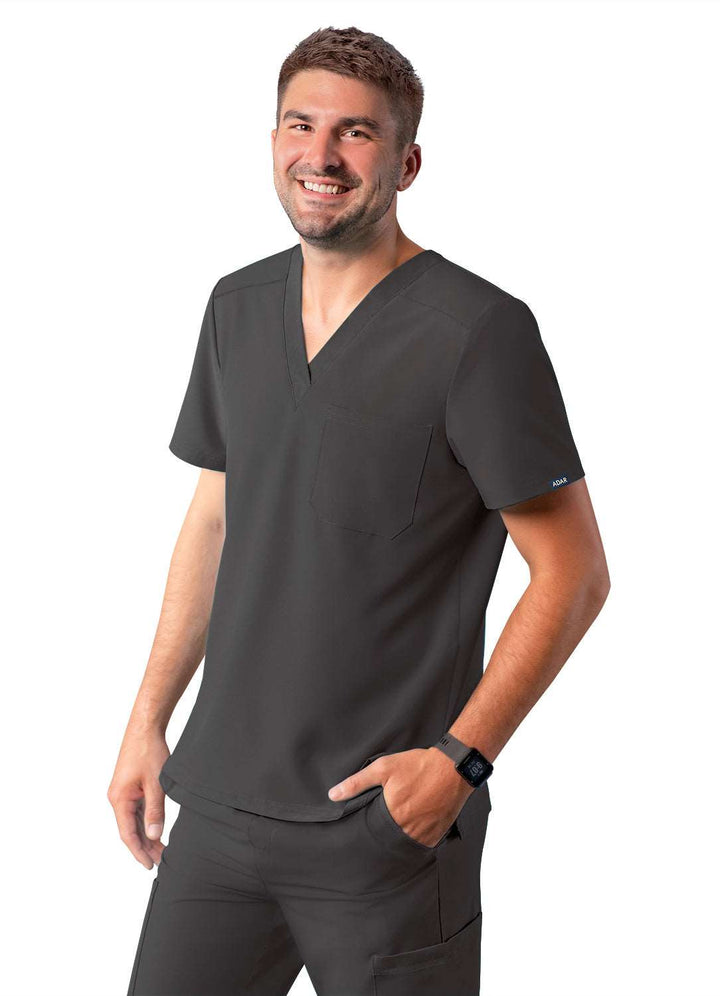 Adar Pro Men's V-Neck Scrub Top