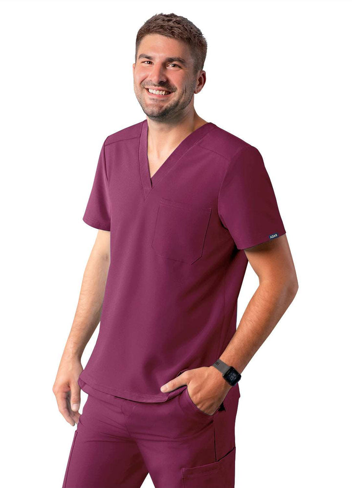 Adar Pro Men's V-Neck Scrub Top